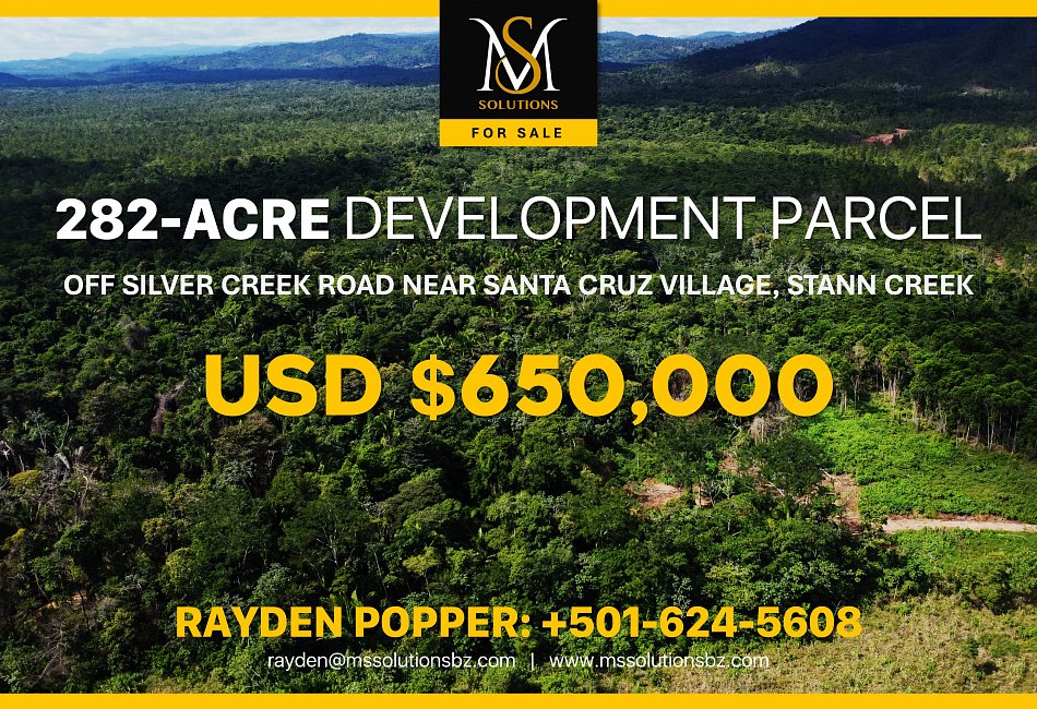 282-Acre Development Parcel Near Santa Cruz Village 