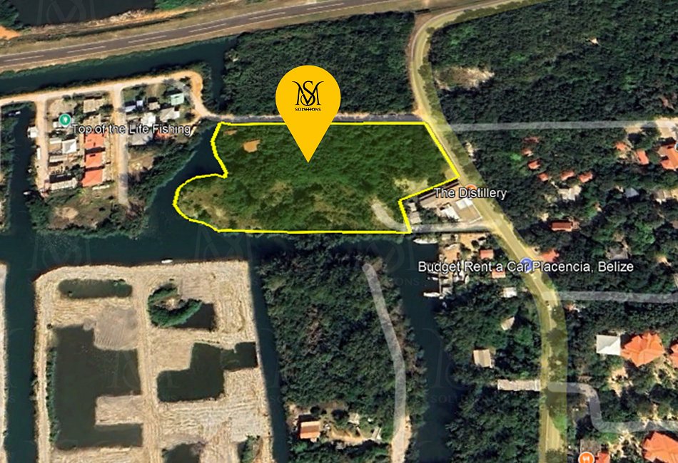 4 Acre Roadfront Lot Near Placencia Airstrip